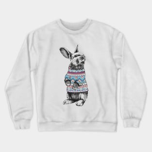 Winter Rabbit Crewneck Sweatshirt